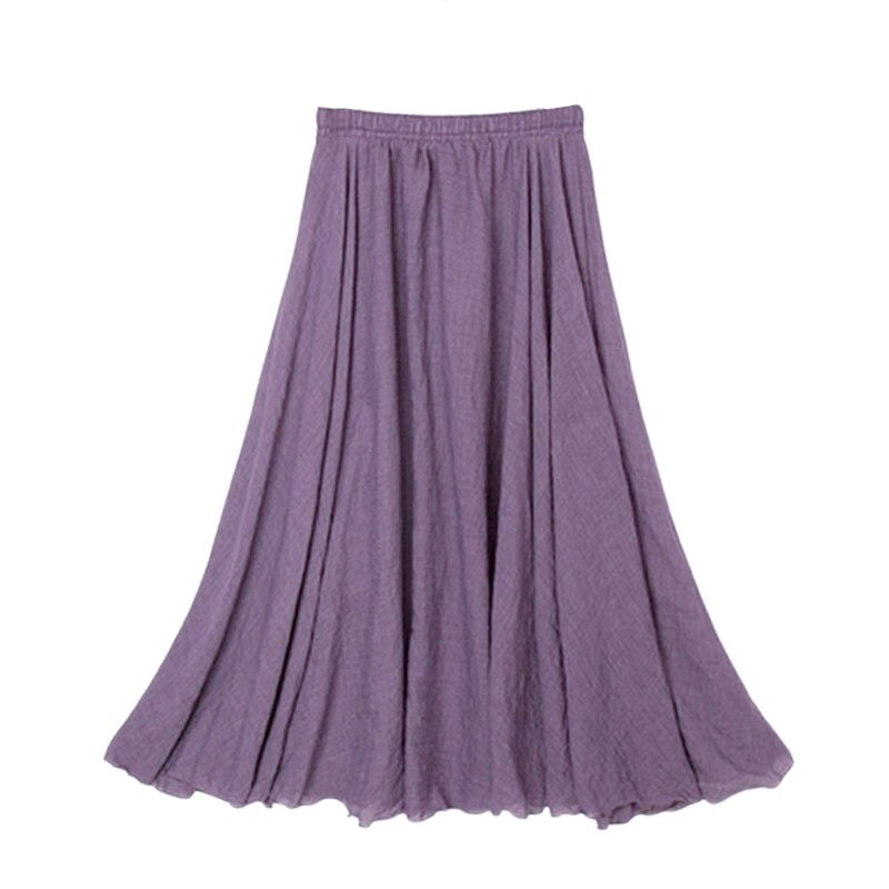 Long Flare Summer Skirt | Maxi style